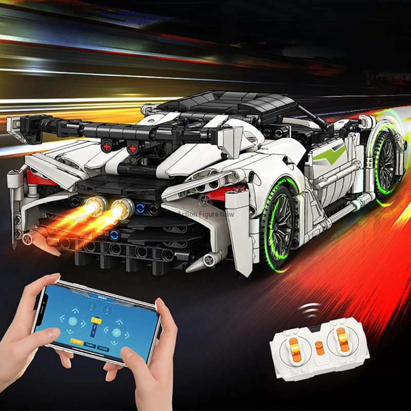 Remote Control 1115pcs Swedish Hypercar Remote Control 1115pcs Swedish Hypercar