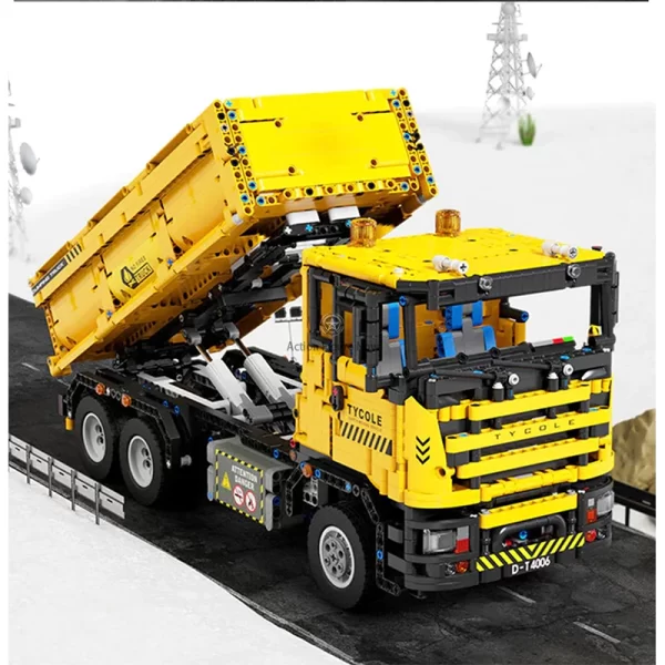 2530+ Pieces Remote Control Dump Truck Building Kit