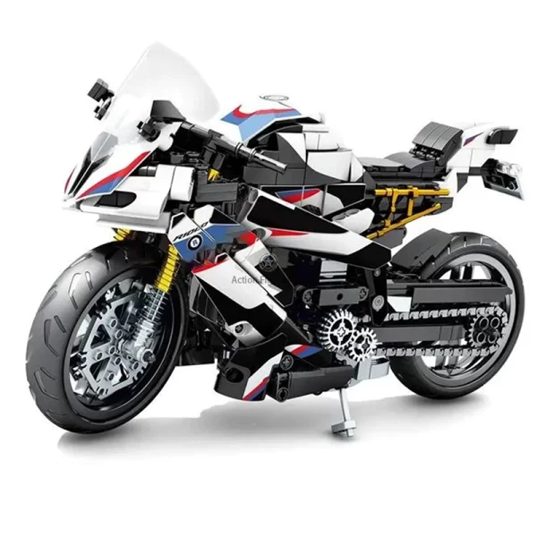 1:14 Scale Sport Motorbike (813 Pieces)