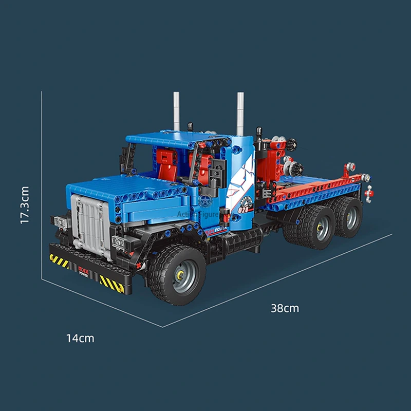 1063-Piece Remote Controlled Flatbed Tow Truck 1063-Piece Remote Controlled Flatbed Tow Truck