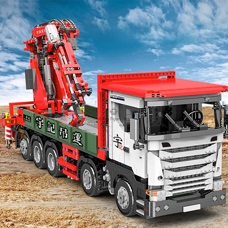 1/32 3925pcs Remote Control Crane Truck Building Blocks 1/32 3925pcs Remote Control Crane Truck Building Blocks