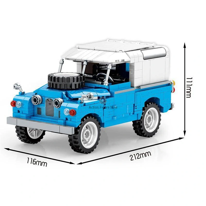 Classic British Off-Road Vehicle (730 Pieces) Classic British Off-Road Vehicle (730 Pieces)