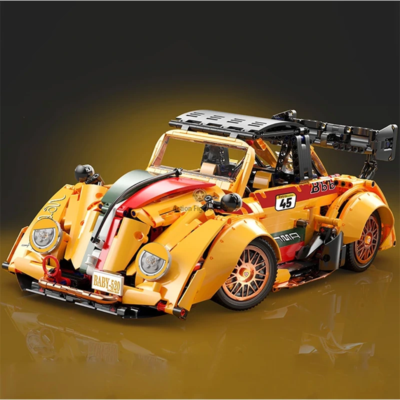 Limited Edition Slammed Cuban Cruiser 2,368-Piece Supercar Building Blocks Set Limited Edition Slammed Cuban Cruiser 2,368-Piece Supercar Building Blocks Set