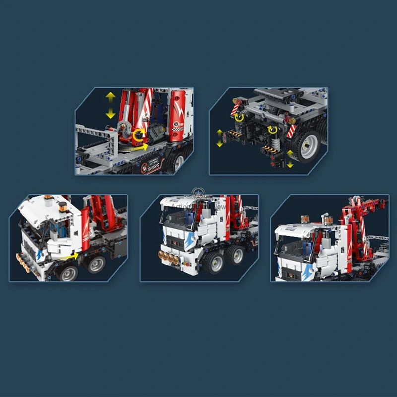 937-piece Remote Control Tow Truck 937-piece Remote Control Tow Truck