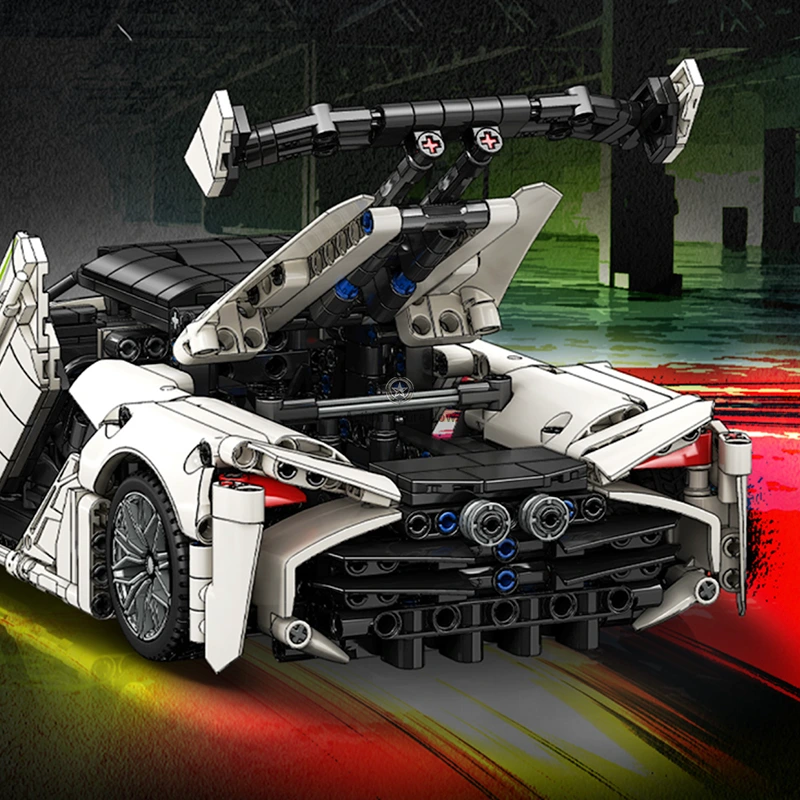Remote Control 1115pcs Swedish Hypercar Remote Control 1115pcs Swedish Hypercar