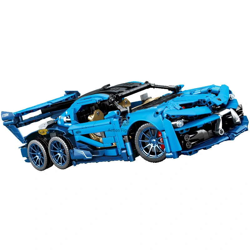 1554-Piece Six-Wheeled Hypercar 1554-Piece Six-Wheeled Hypercar