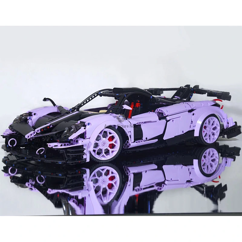 Violet Hypercar 3428pcs Violet Hypercar 3428pcs