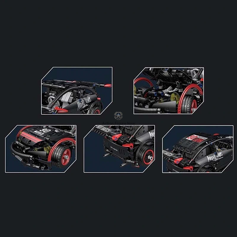 586-Piece Remote Controlled Hatchback 586-Piece Remote Controlled Hatchback