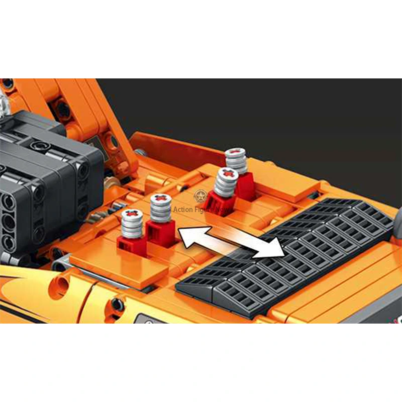 1105-Piece Remote Control Excavator 1105-Piece Remote Control Excavator