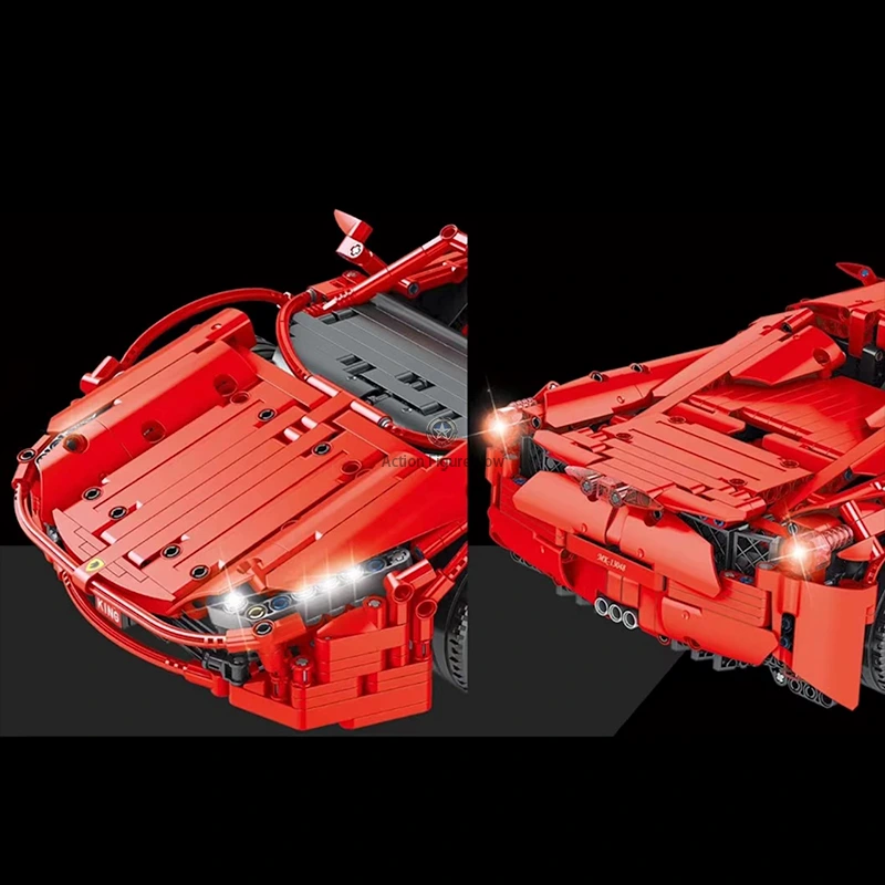 Remote-Controlled Hypercar Building Blocks Set (2082 Pieces) Remote-Controlled Hypercar Building Blocks Set (2082 Pieces)