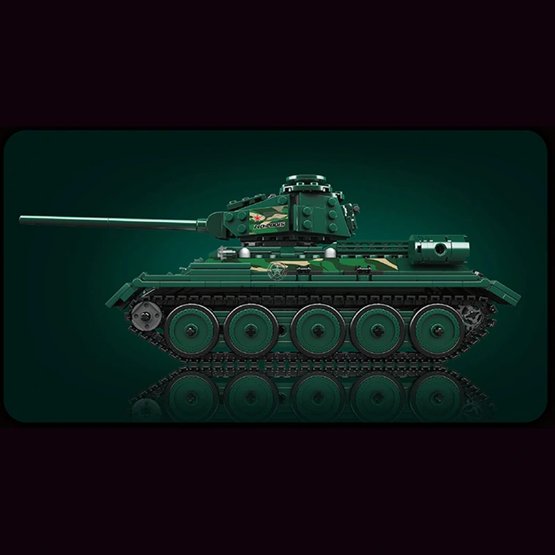 799pcs Remote Control T-34 Tank 799pcs Remote Control T-34 Tank