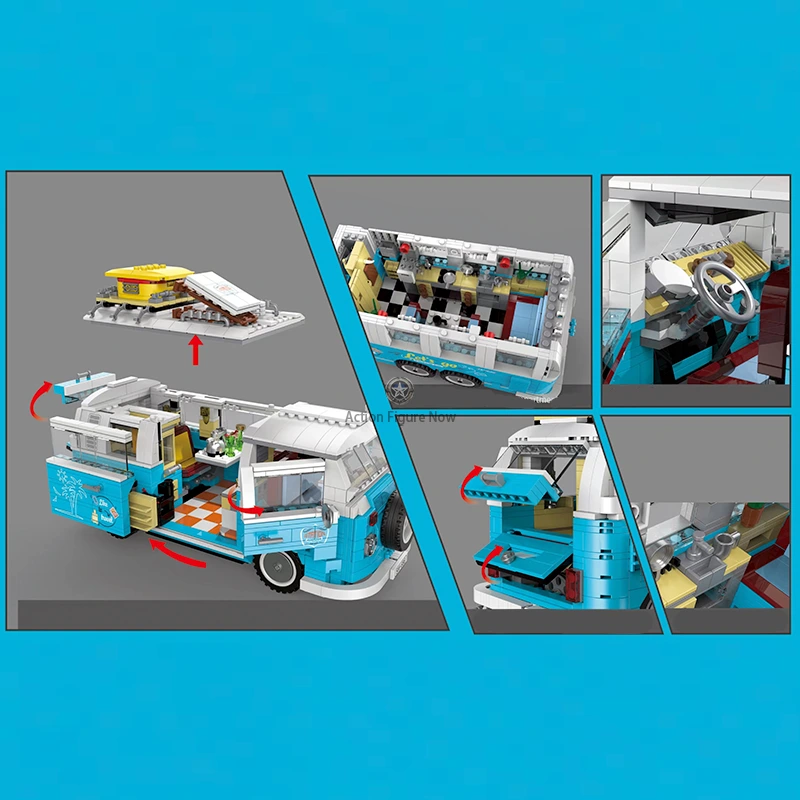 Holiday Camper with Trailer - 2775 Pieces Holiday Camper with Trailer - 2775 Pieces