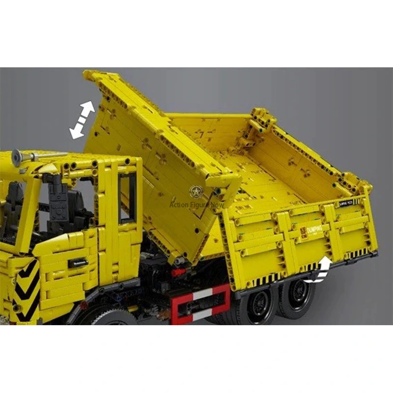 3-Way Remote Control Dump Truck with 3,205 Pieces 3-Way Remote Control Dump Truck with 3,205 Pieces