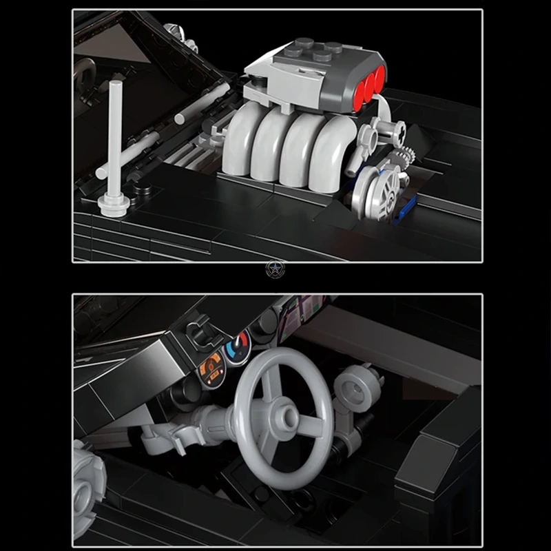Revved-Up Muscle Car - 1438 Pieces Revved-Up Muscle Car - 1438 Pieces