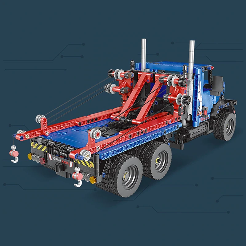 1063-Piece Remote Controlled Flatbed Tow Truck 1063-Piece Remote Controlled Flatbed Tow Truck