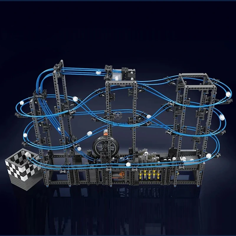 Motorised GBC Marble Run Set with 2437 Pieces Motorised GBC Marble Run Set with 2437 Pieces