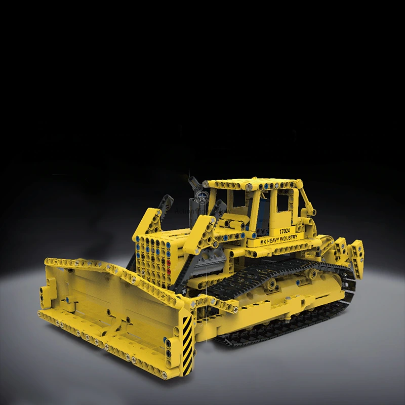 1002-Piece Remote Control Bulldozer 1002-Piece Remote Control Bulldozer