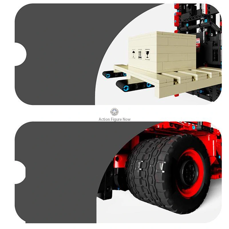 Heavy-Duty Remote-Controlled Forklift (2015+ Pieces) Heavy-Duty Remote-Controlled Forklift (2015+ Pieces)