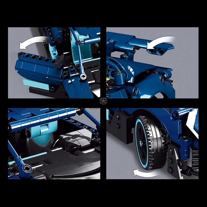 2020 Hypercar Building Blocks Model (879 Pieces) 2020 Hypercar Building Blocks Model (879 Pieces)