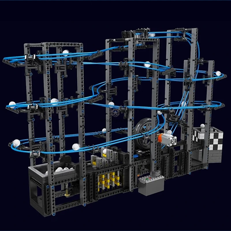 Motorised GBC Marble Run Set with 2437 Pieces Motorised GBC Marble Run Set with 2437 Pieces