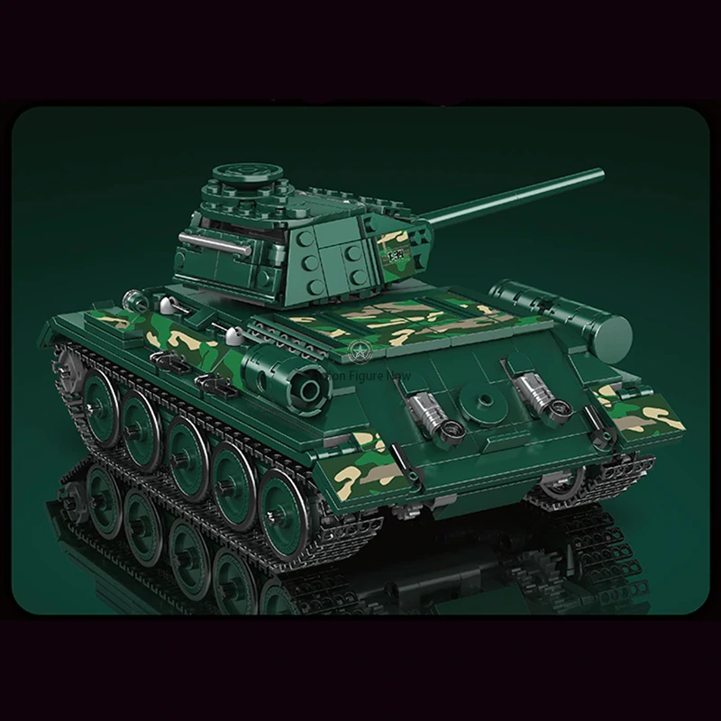 799pcs Remote Control T-34 Tank 799pcs Remote Control T-34 Tank