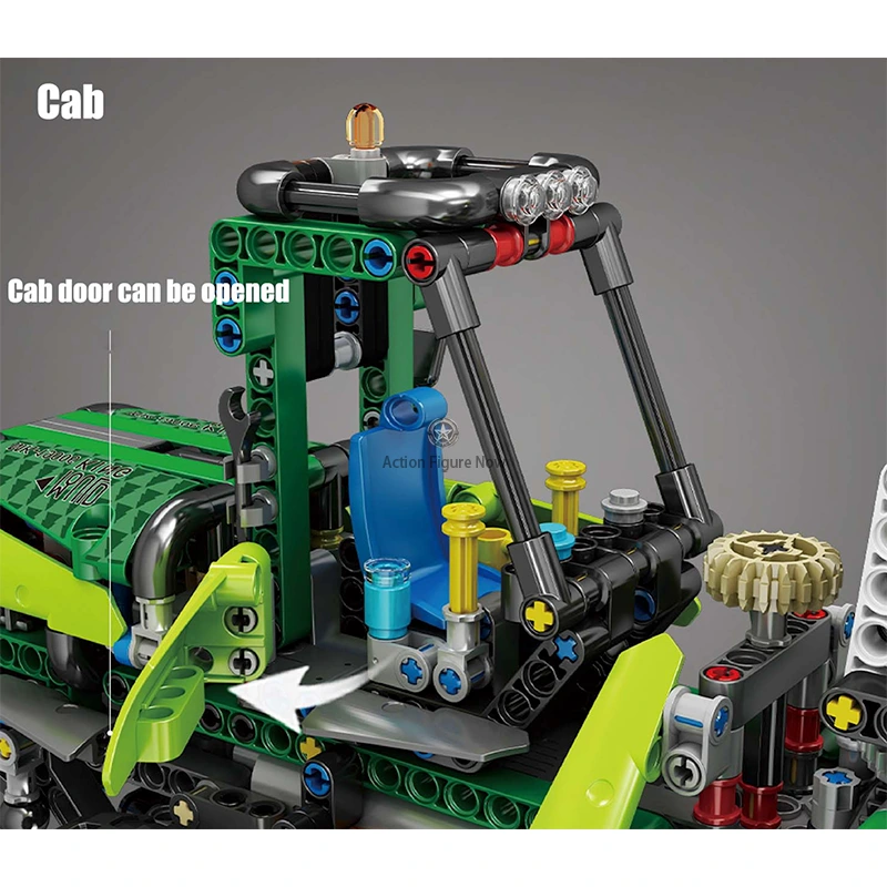 937-Piece Pneumatic Logging Truck 937-Piece Pneumatic Logging Truck