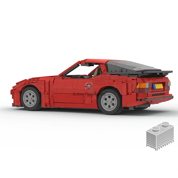 1980s German Sports Car Building Block Set (1806 Pieces) 1980s German Sports Car Building Block Set (1806 Pieces)