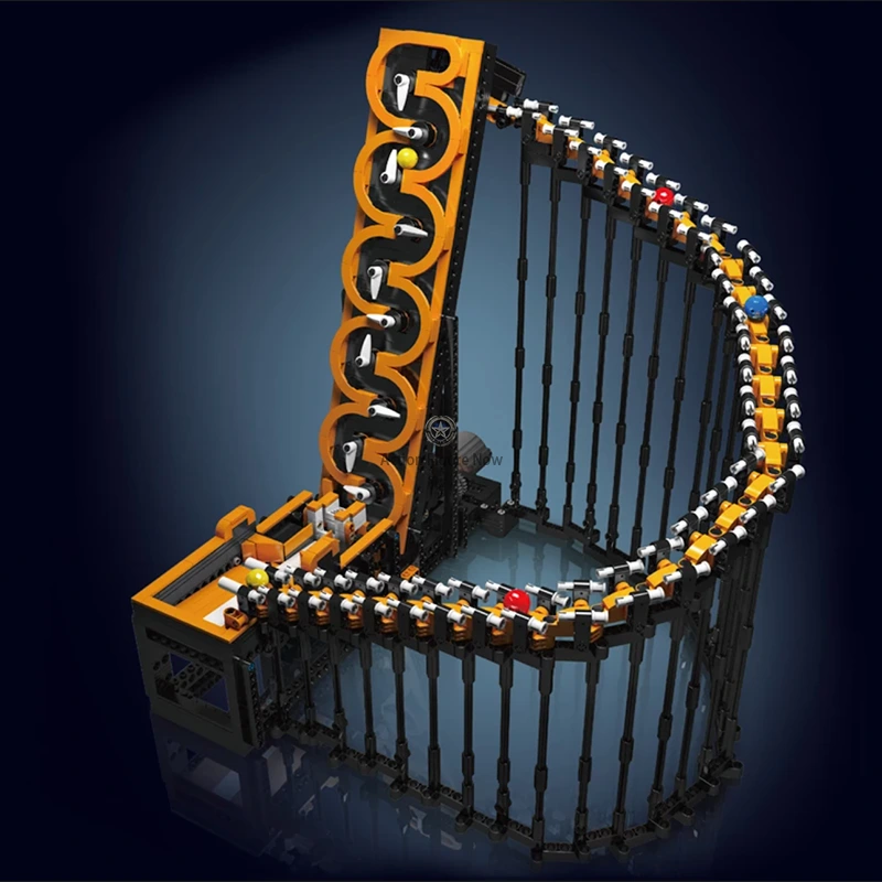 Motorised GBC Harp Track Marble Maze 1508pcs Motorised GBC Harp Track Marble Maze 1508pcs