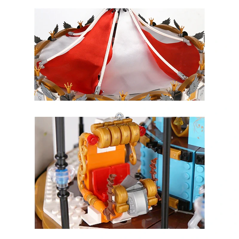 Motorized Merry-Go-Round with 5,085 Pieces Motorized Merry-Go-Round with 5,085 Pieces