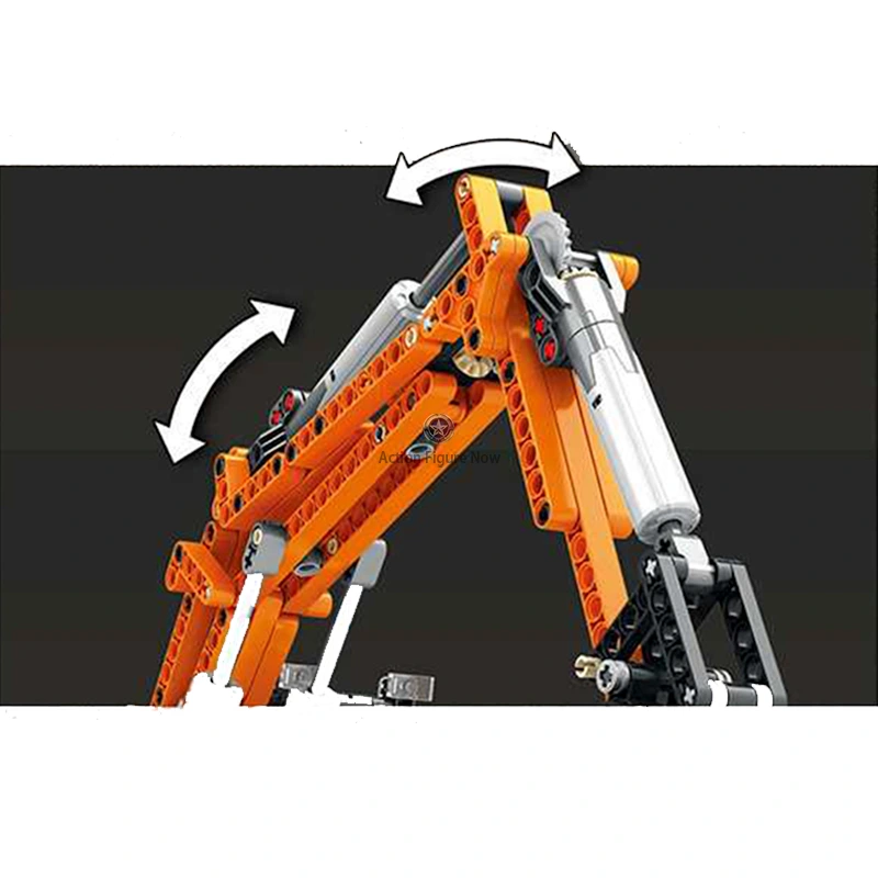 1105-Piece Remote Control Excavator 1105-Piece Remote Control Excavator