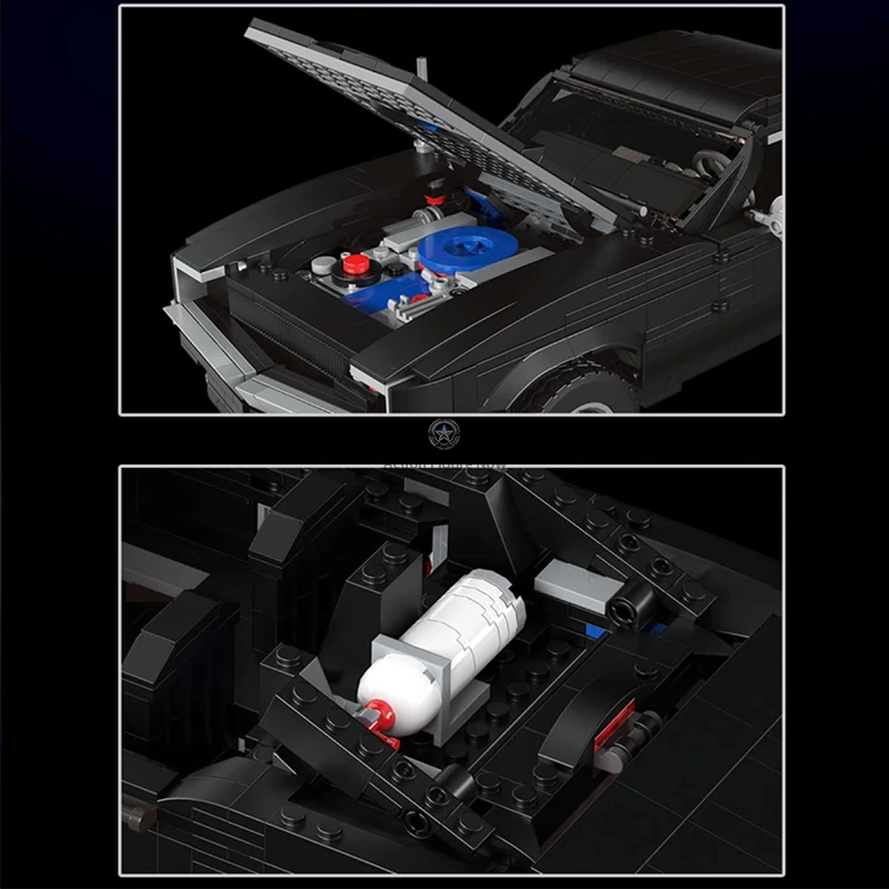 Revved-Up Muscle Car - 1438 Pieces Revved-Up Muscle Car - 1438 Pieces