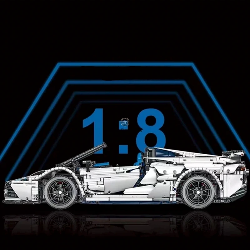 Remote Controlled Sports Convertible White Lamborghini Aventador SV 4037pcs Remote Controlled Sports Convertible White Lamborghini Aventador SV 4037pcs