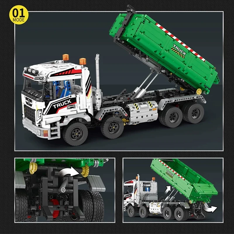 2949PCS Remote Control Skip and Tow Truck 2949PCS Remote Control Skip and Tow Truck