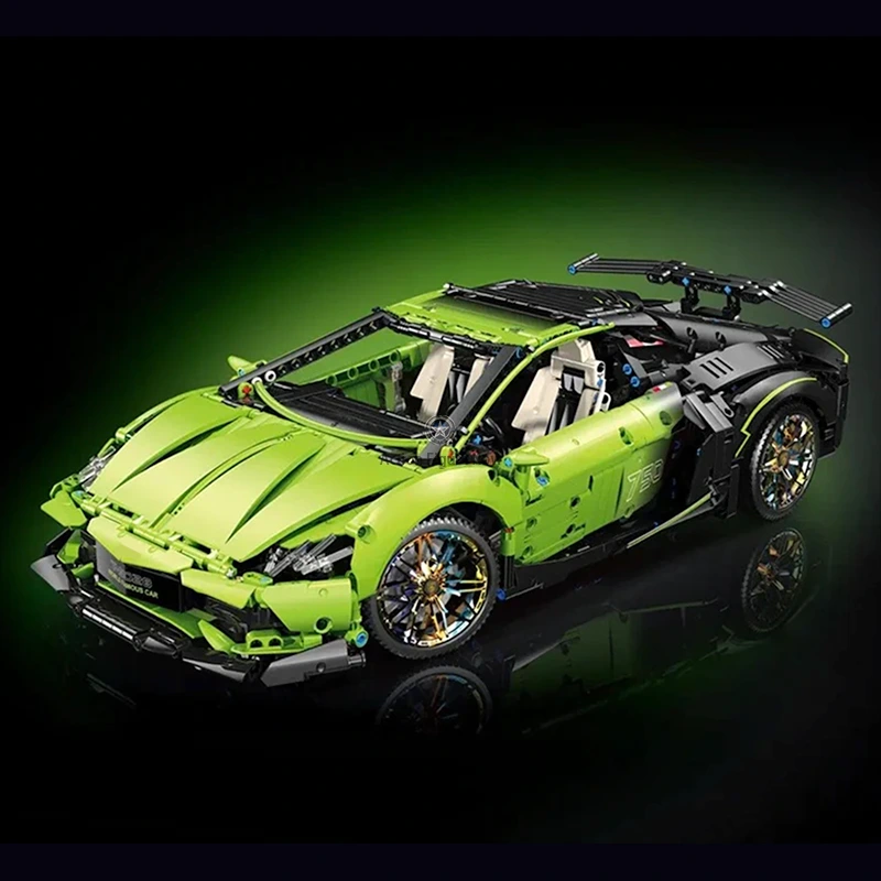 Neon Lights Remote Controlled Supercar (2208pcs) Neon Lights Remote Controlled Supercar (2208pcs)