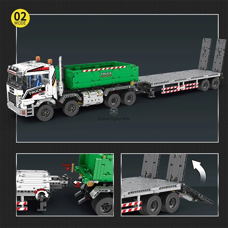 2949PCS Remote Control Skip and Tow Truck 2949PCS Remote Control Skip and Tow Truck