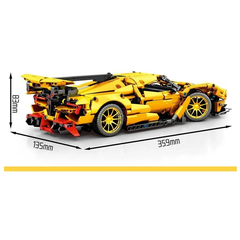 1056PCS Remote Controlled Swedish Hypercar