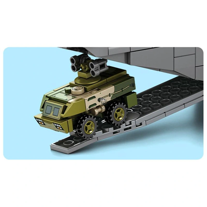Xi'an Y-20 Transport Aircraft Building Blocks Set (1253 Pieces) Xi'an Y-20 Transport Aircraft Building Blocks Set (1253 Pieces)