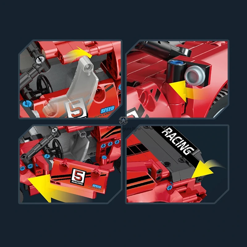 Remote Control Challenger 732-Piece Building Block Set Remote Control Challenger 732-Piece Building Block Set