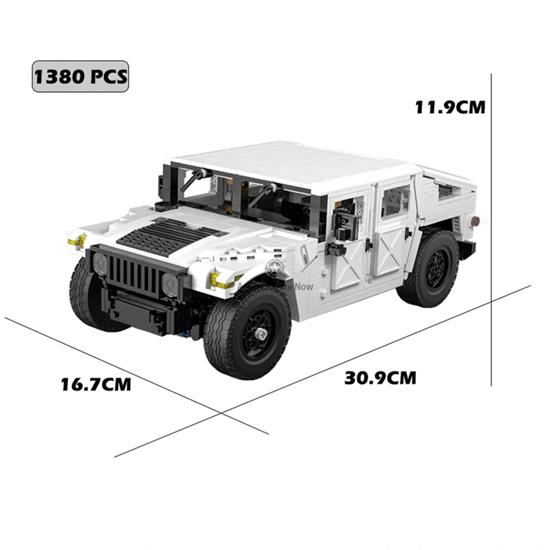 1380 Piece Remote Controlled H1 Humvee Model 1380 Piece Remote Controlled H1 Humvee Model