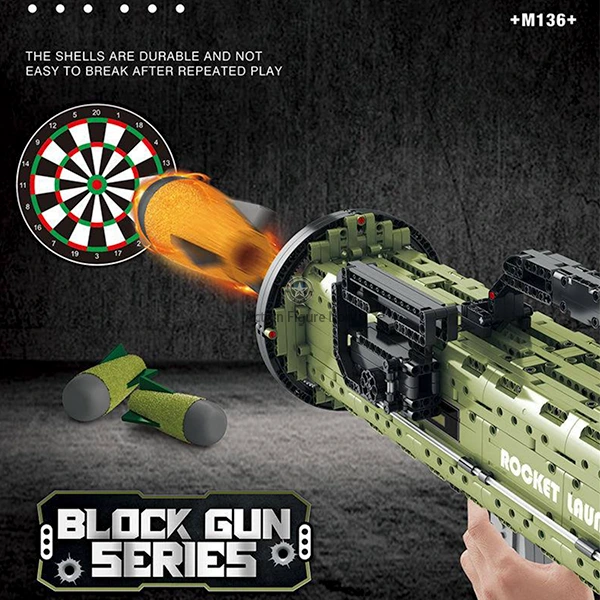 M136 AT-4 Anti-Tank Grenade Launcher Model Kit (1747 Pieces) M136 AT-4 Anti-Tank Grenade Launcher Model Kit (1747 Pieces)