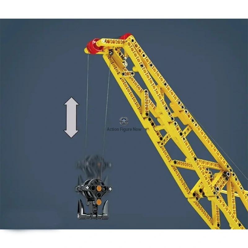 1204-Piece Remote-Controlled Construction Crane 1204-Piece Remote-Controlled Construction Crane