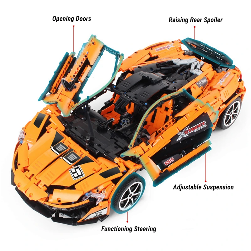 The Widowmaker Technique Building Block Supercar (3306pcs) The Widowmaker Technique Building Block Supercar (3306pcs)