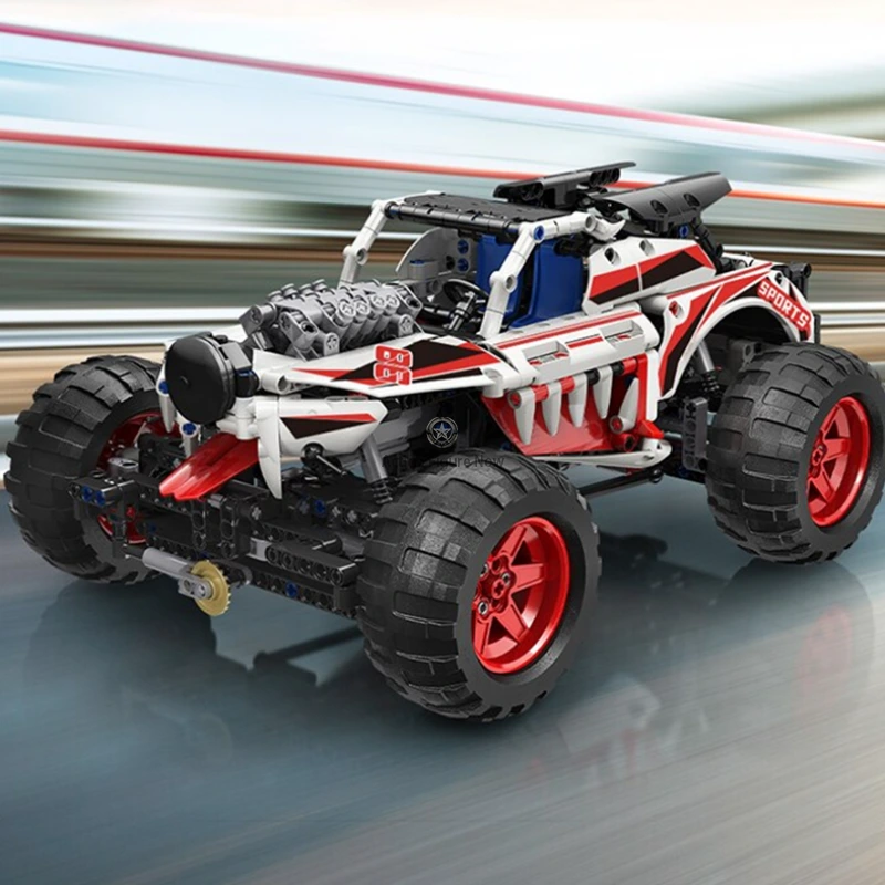 986-Piece All-Terrain Dalmatian Monster Truck 986-Piece All-Terrain Dalmatian Monster Truck