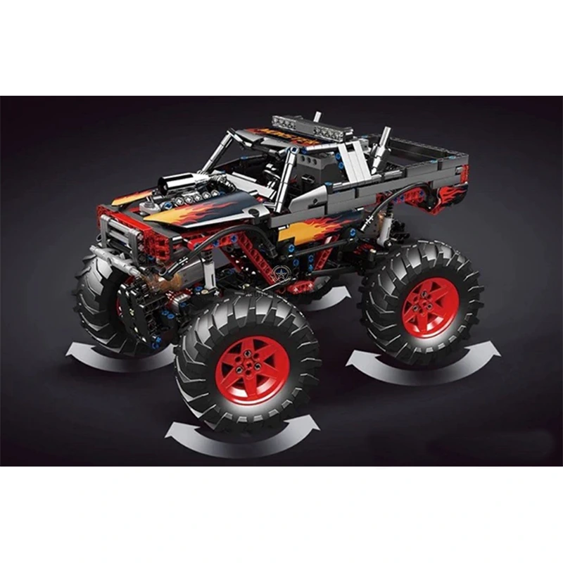 888-Piece Remote Control Monster Truck 888-Piece Remote Control Monster Truck