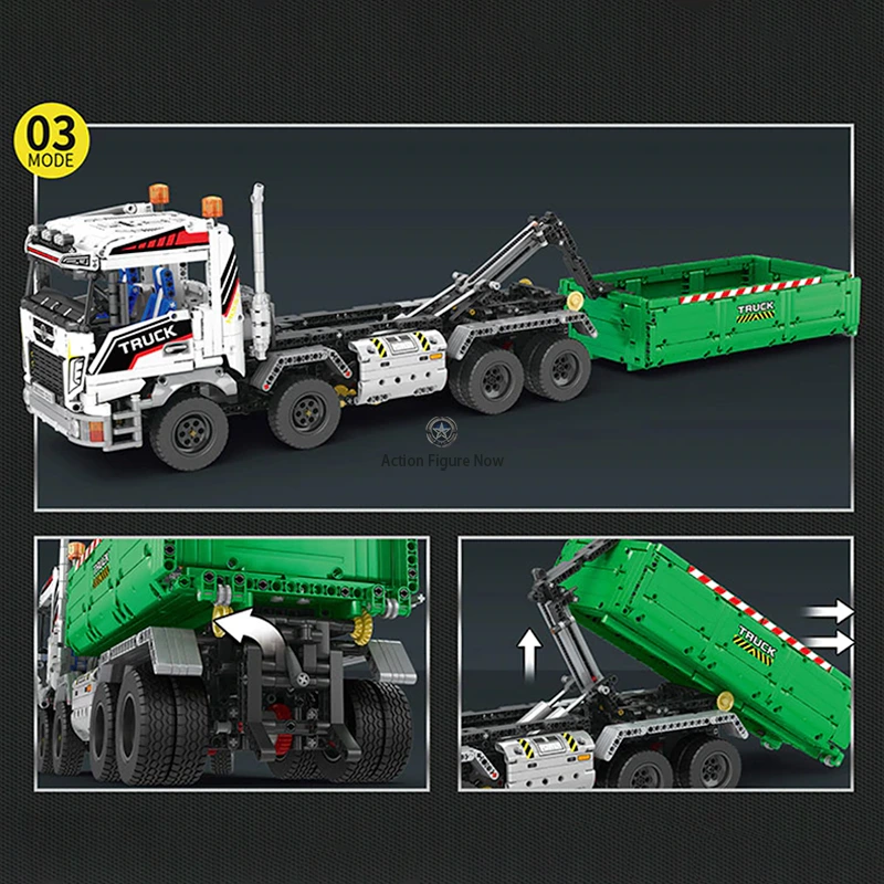 2949PCS Remote Control Skip and Tow Truck 2949PCS Remote Control Skip and Tow Truck