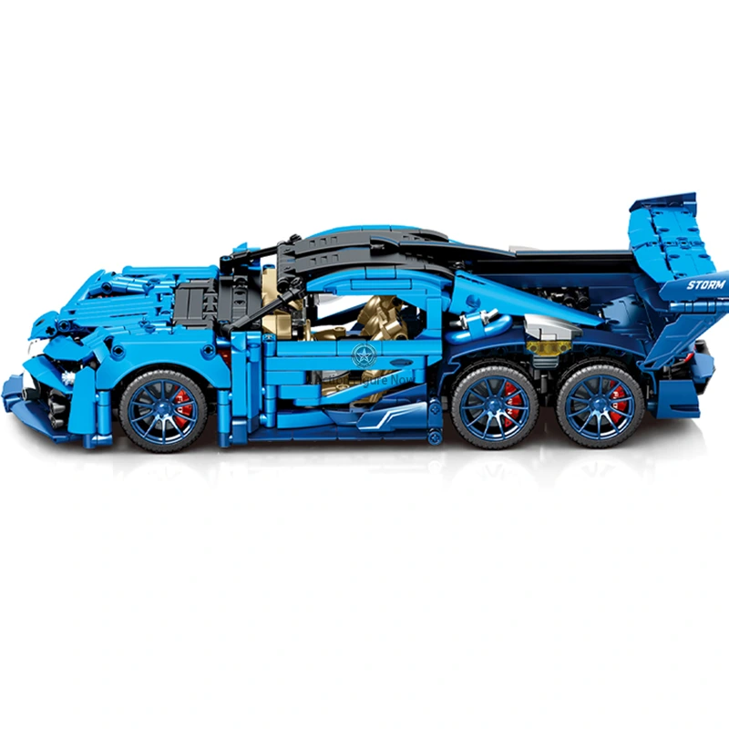 1554-Piece Six-Wheeled Hypercar 1554-Piece Six-Wheeled Hypercar