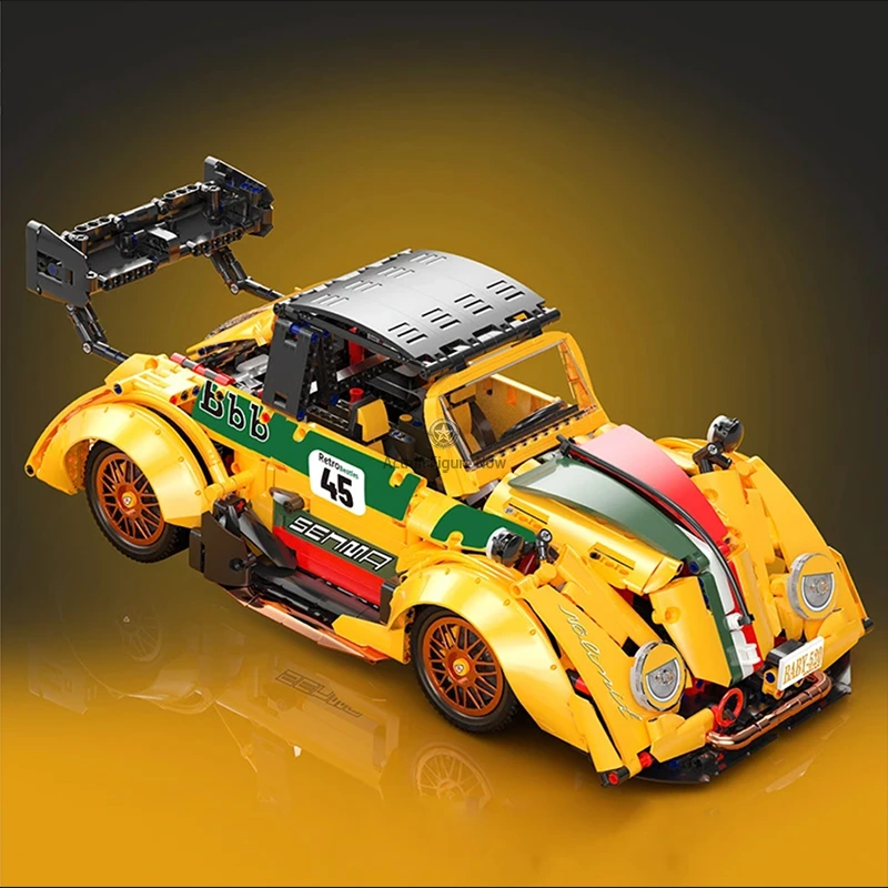 Limited Edition Slammed Cuban Cruiser 2,368-Piece Supercar Building Blocks Set Limited Edition Slammed Cuban Cruiser 2,368-Piece Supercar Building Blocks Set