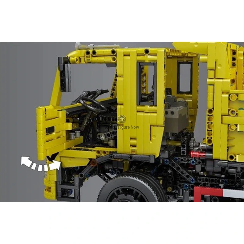 3-Way Remote Control Dump Truck with 3,205 Pieces 3-Way Remote Control Dump Truck with 3,205 Pieces