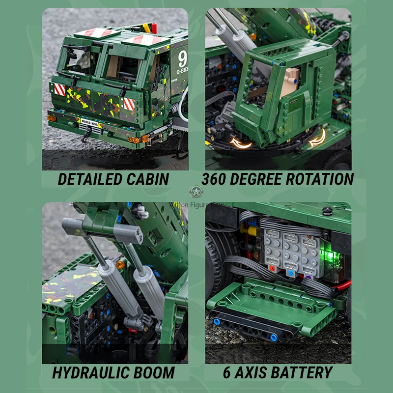 1:32 Remote Controlled Armored Rescue Vehicle (5538 Pieces) 1:32 Remote Controlled Armored Rescue Vehicle (5538 Pieces)