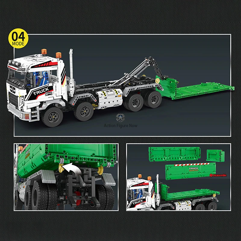 2949PCS Remote Control Skip and Tow Truck